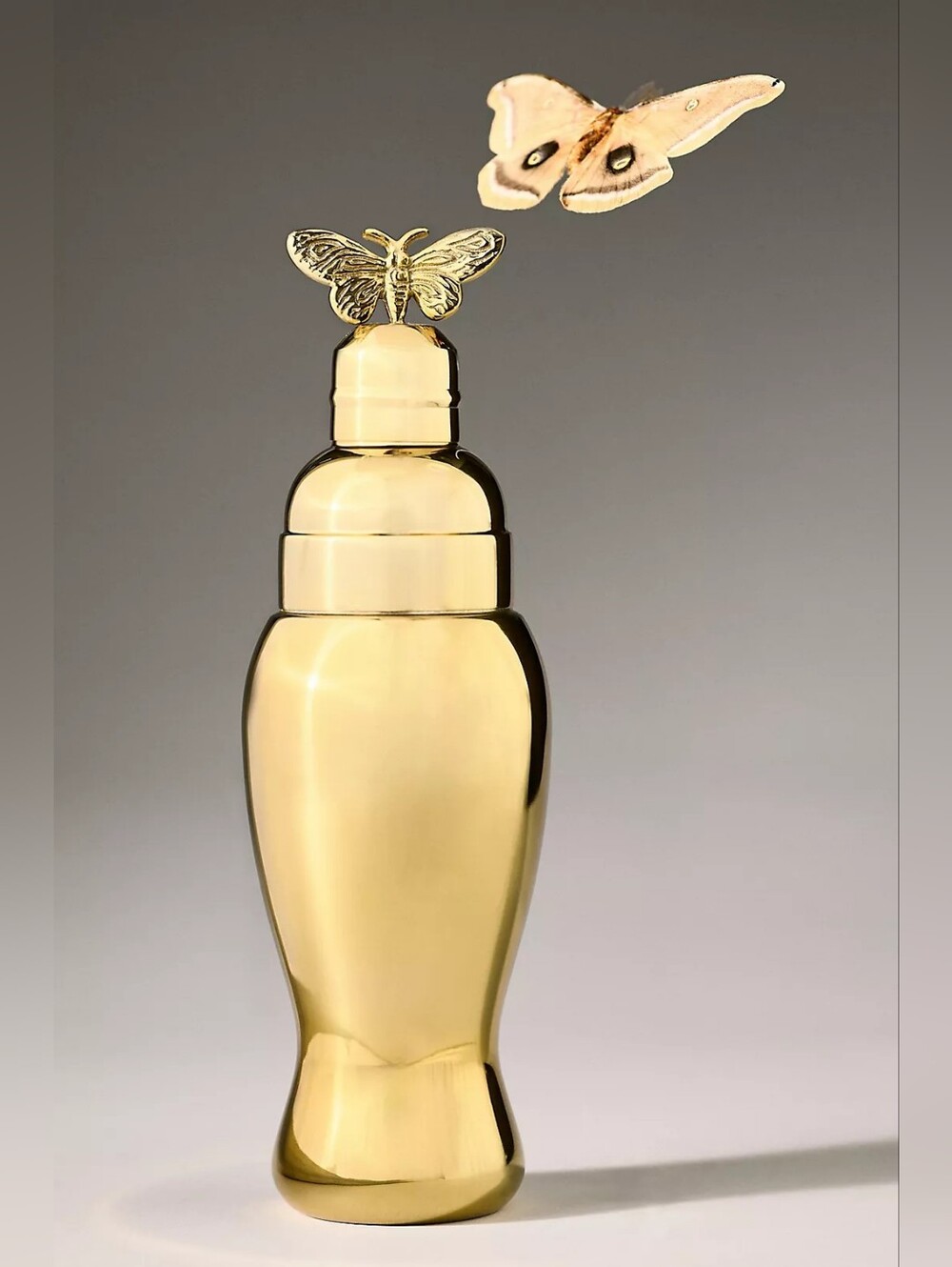 Anthropologie Catherine Martin Midnight Creatures Moth Cocktail Shaker